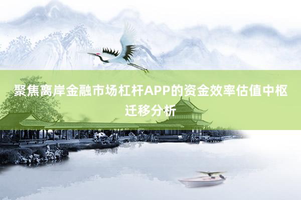 聚焦离岸金融市场杠杆APP的资金效率估值中枢迁移分析